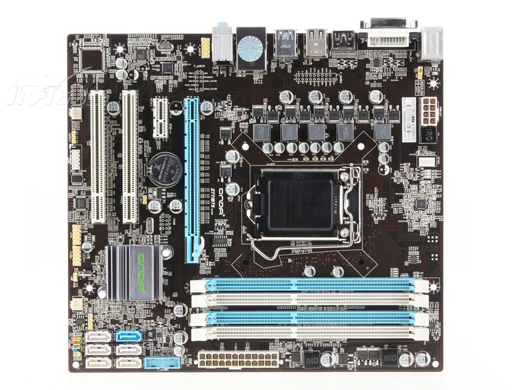 昂达b75u魔固版整体外观图图片1