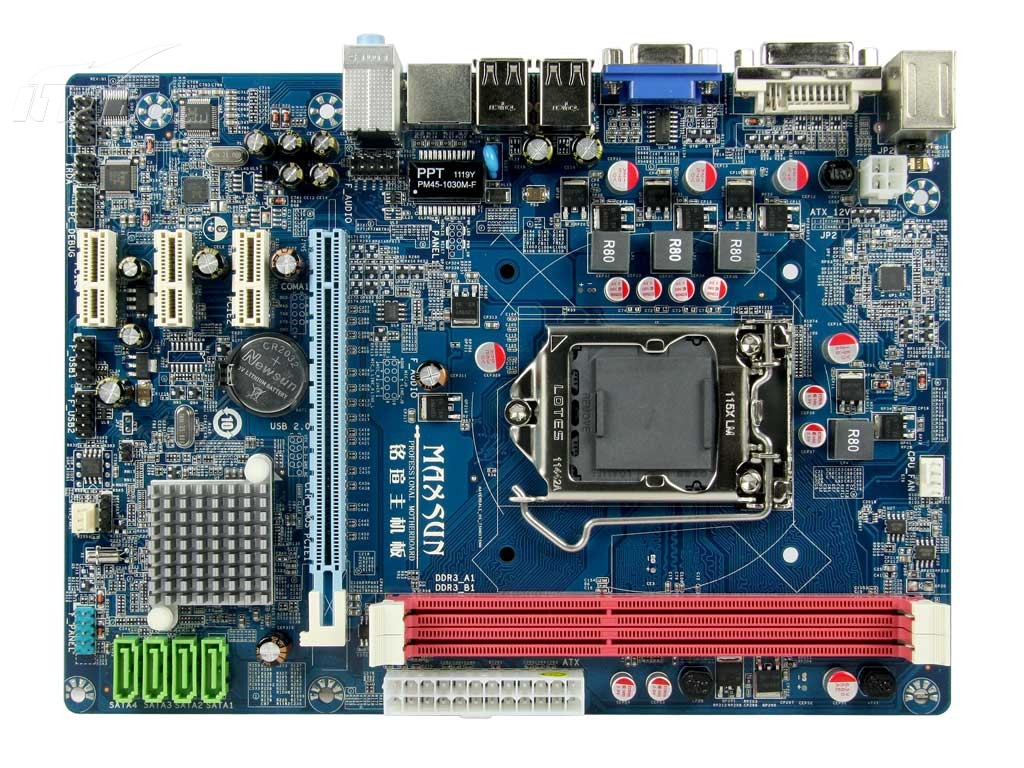 铭瑄ms-h61xdl主板产品图片5