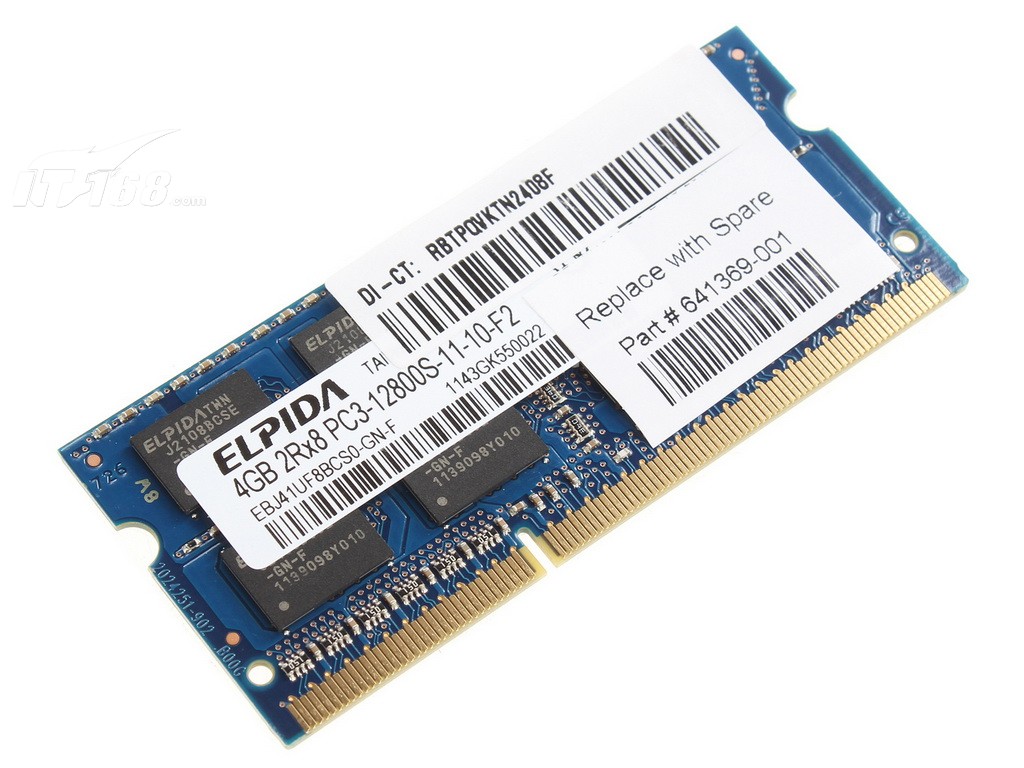 惠普dv4-5102tx(b4p15pa)内存条图片