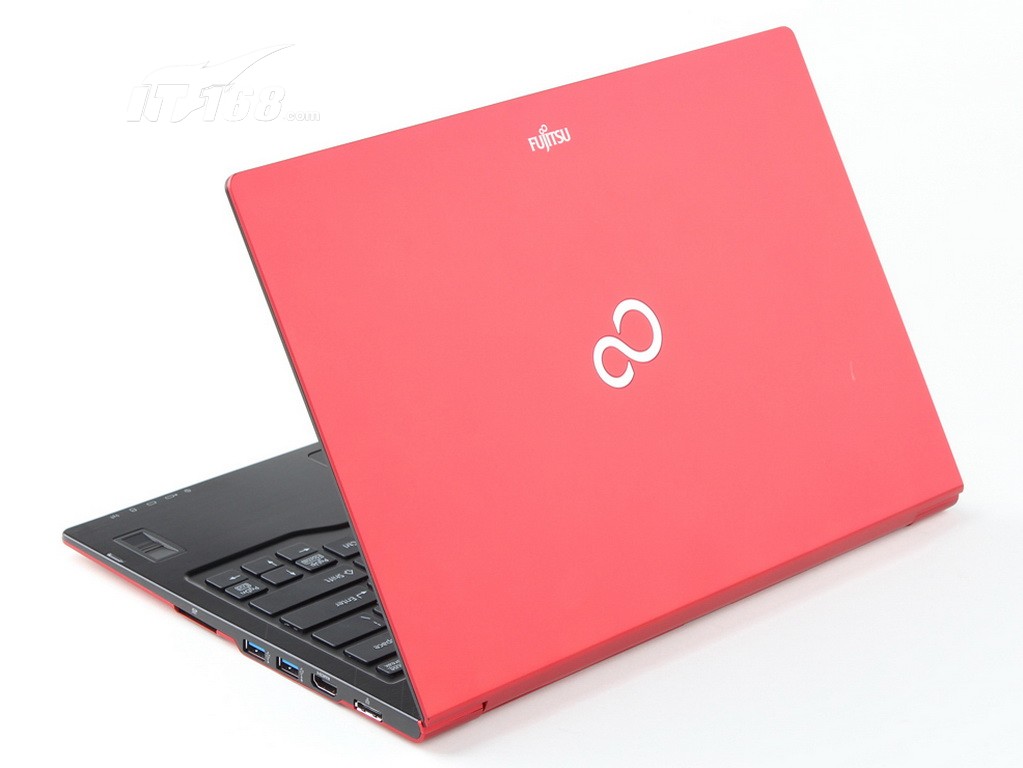ssd/核显/蓝牙/摄像头/win7/葡萄红)背面图片素材-it168笔记本图片