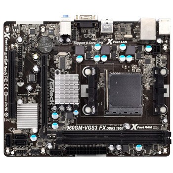 華擎(asrock) 960gm-vgs3 fx ( amd 760g / socket am3 )主板產品