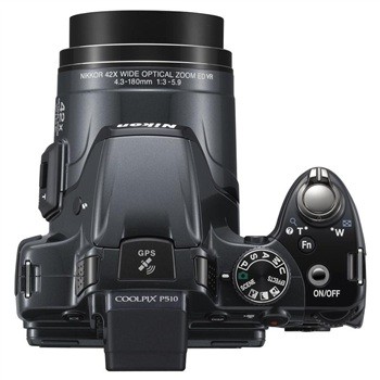 尼康coolpix p510 数码相机 银色(1605万像素 3寸屏 42倍光变产品图片