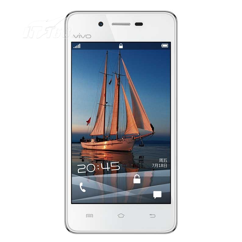 vivoy11 移动3g手机(白色).