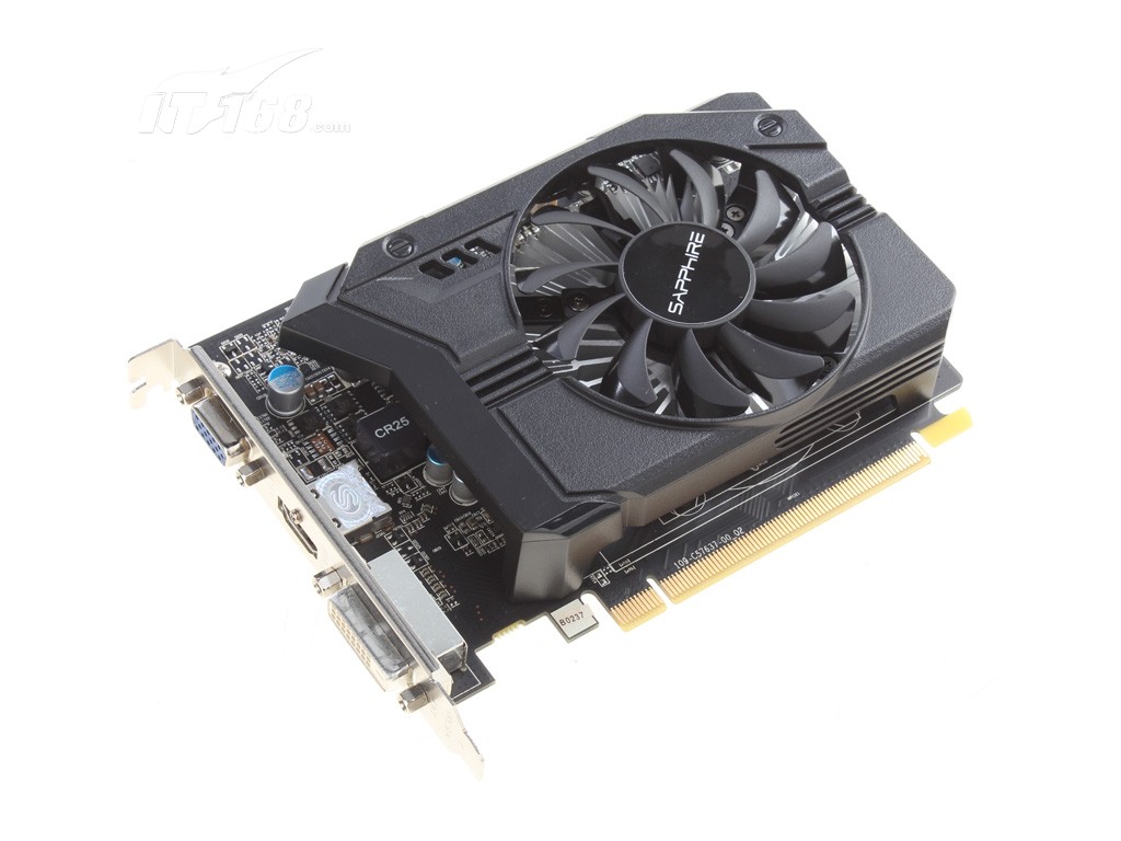 蓝宝石r7 250 2g gddr5 白金版显卡产品图片5