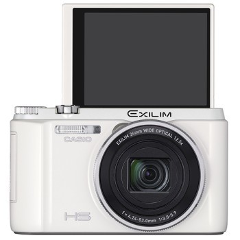 卡西欧zr1500 数码相机 白色 (1610万像素 3.0英寸液晶屏 12.