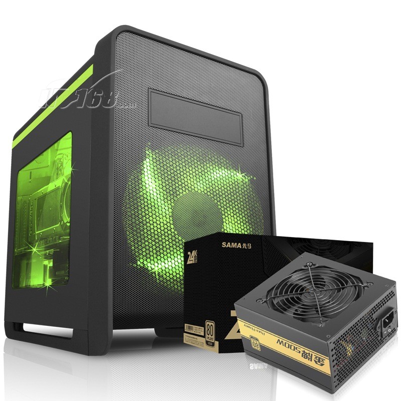 先馬碳立方 matx機箱 金牌500w 額定功率500w(全電壓金牌)機箱產品