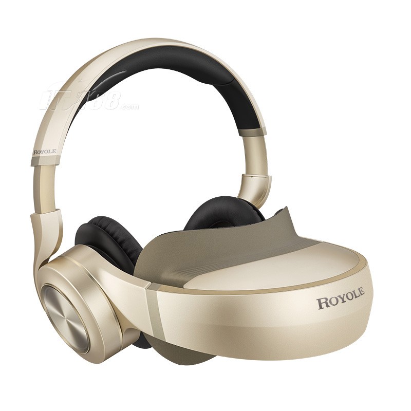 柔宇(royole)moon 3d头戴影院 800寸弧形巨幕 2d/3d自由切换 双2k高清