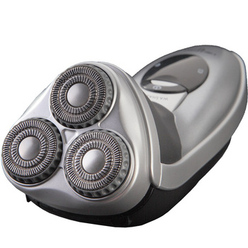 泉精器 (izumi)rr-330g 旋转式 三刀头 浮动刀头 剃须刀(银色)图片