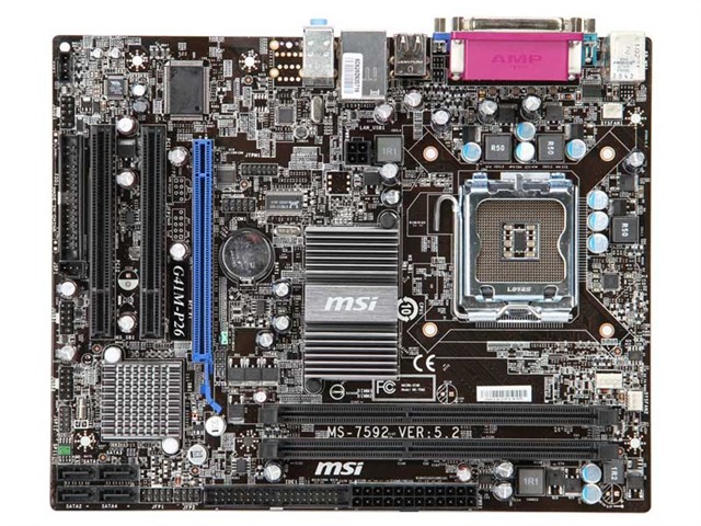 微星g41m-p26主板产品图片1(1/5)