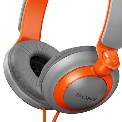 索尼(sony) mdr-xb200 头戴式耳机 橙色耳机产品图片5(5/5)