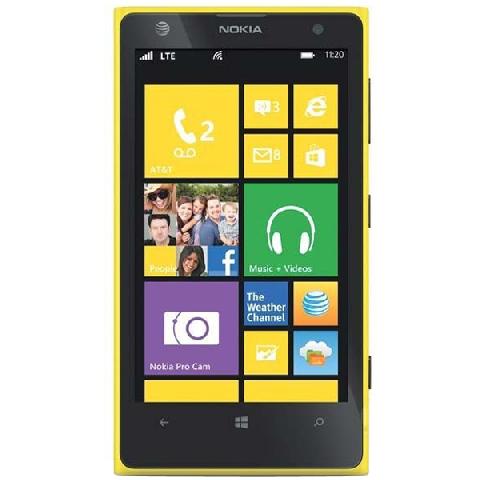 諾基亞 lumia 1020 聯通3g手機(黃色)wcdma/gsm非合約.