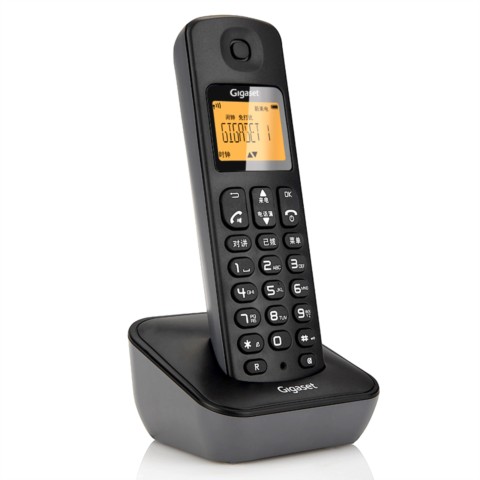 gigaset 原西门子品牌电话机a190l数字无绳电话单机中.电商最低价