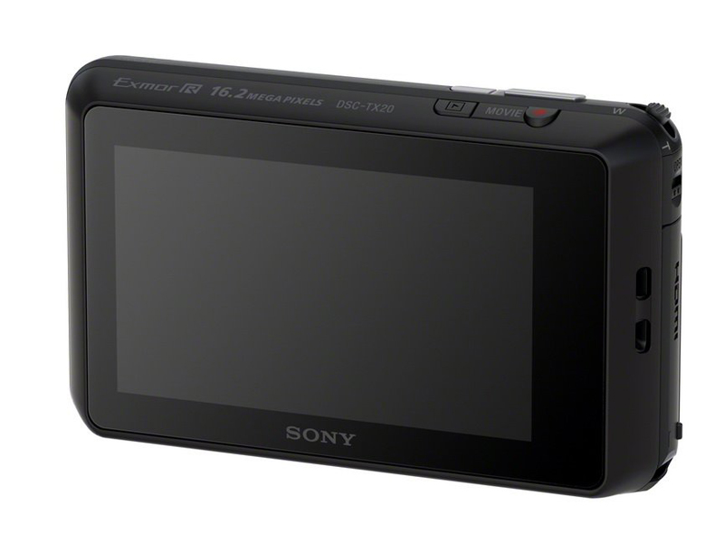 索尼tx20 数码相机 黑色(1620万像素 3英寸液晶屏 4倍光学变焦 25mm