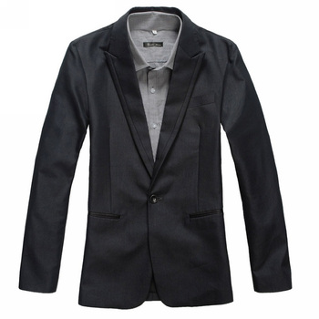 牛头牌 2012秋冬新款男装时尚商务魅力西服e0109002 黑色 s(165/88a)