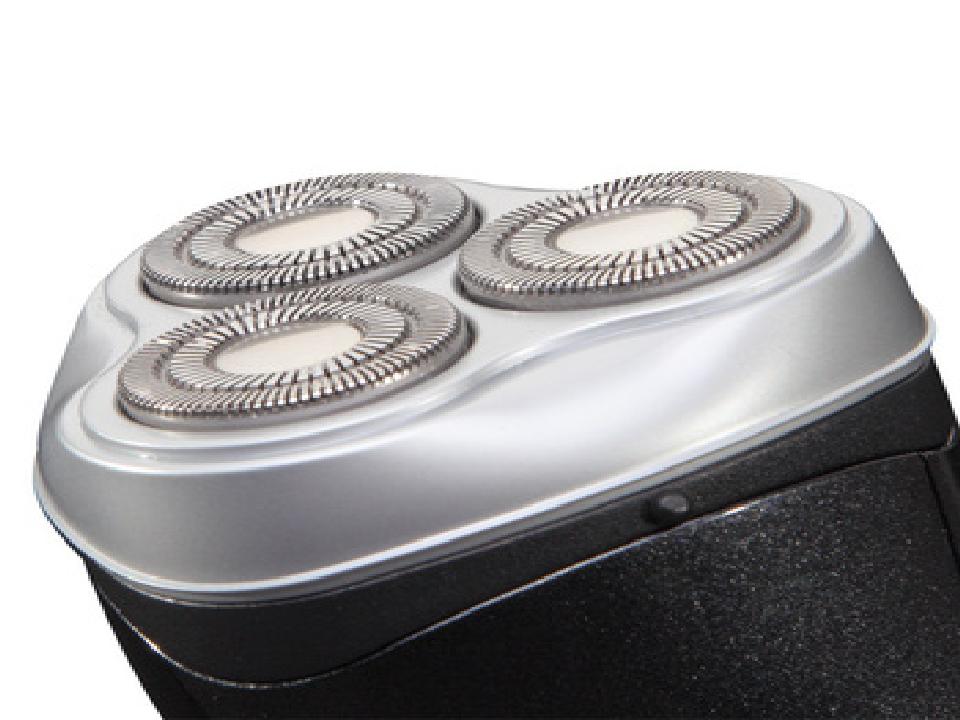 泉精器 (izumi)rr-2321g 旋转式 三刀头 剃须刀(黑色)图片_it168触屏