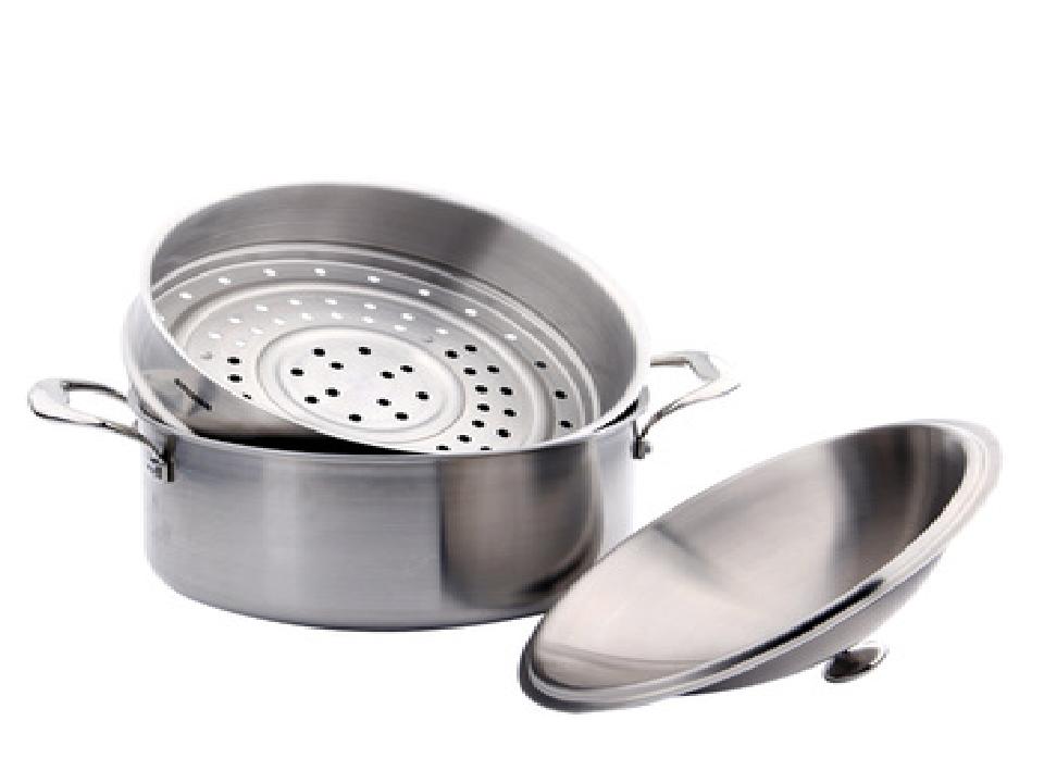 其他omuda 欧美达厨房用具锅具复合三层不锈钢蒸锅 不粘 汤锅 不带蒸