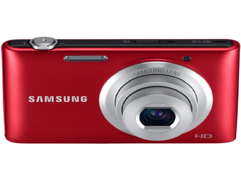 三星st72 数码相机 红色(1620万像素 3英寸屏 5倍光学变焦 25mm广角 f