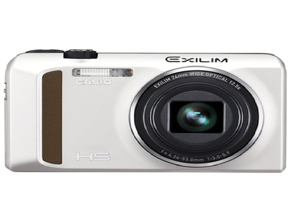 卡西欧 (casio) ex-zr400 数码相机 白色 (1610万像素 3.