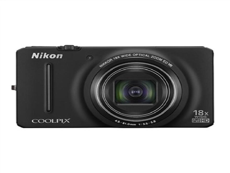 尼康(nikon) coolpix s9200 数码相机 黑色(1602万像素 3寸屏 18倍光