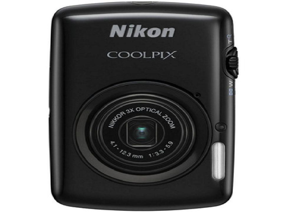 尼康coolpix s01 便携数码相机 黑色(1014万像素 2.