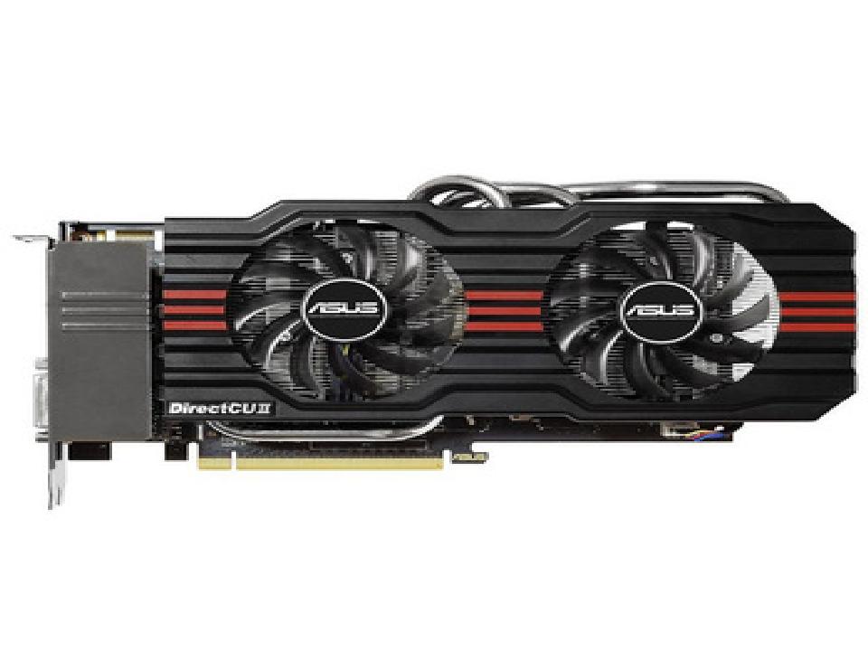 華碩(asus)gtx660 ti-dc2-2gd5 980mhz/6008mhz 2gb/192bit ddr5 pci