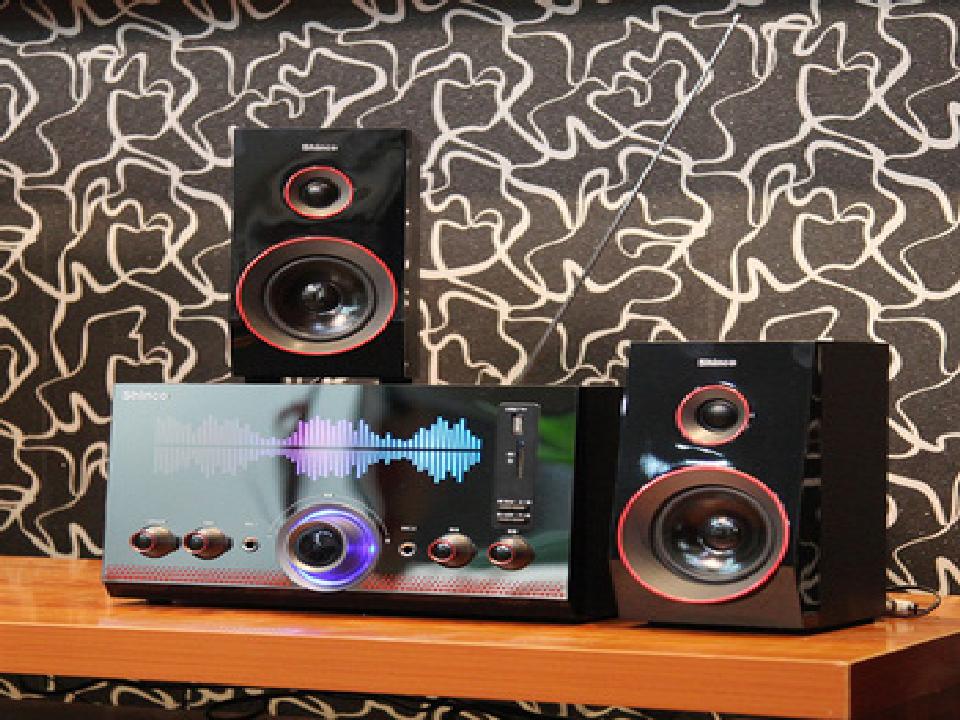 新科sh-d256 2.1声道多媒体组合音响 (黑色)图片_it168触屏版>