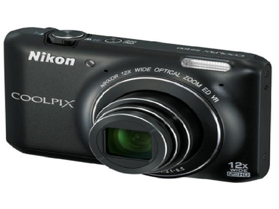 尼康(nikon) coolpix s6400 便携数码相机 黑色(1602万像素 3英寸屏