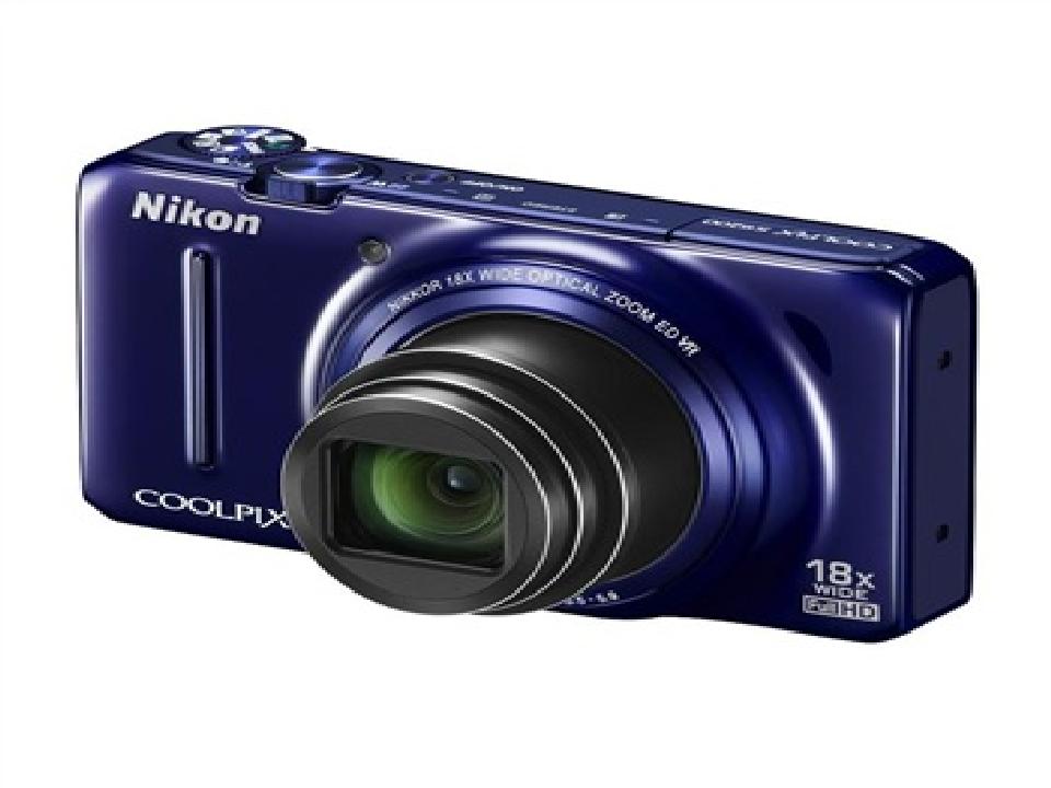 尼康(nikon) coolpix s9200 数码相机 蓝色(1602万像素 3寸屏 18倍光