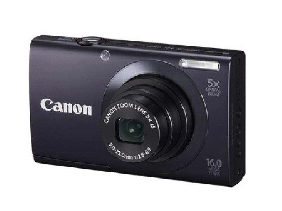 佳能a3400 is 数码相机 黑色(1600万像素 3英寸触摸液晶屏 5倍光变