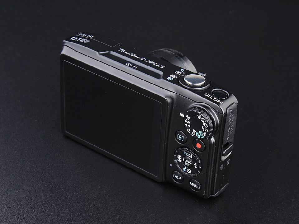 佳能sx275 hs 数码相机 黑色(1210万像素 3英寸屏 20倍光学变焦 25mm
