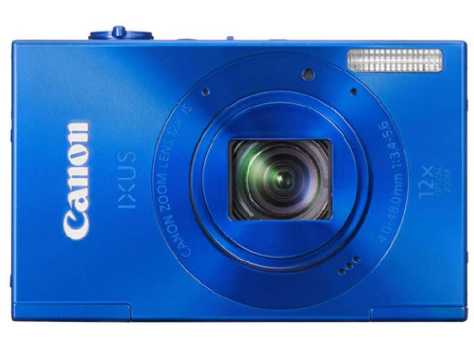 佳能ixus500 hs 数码相机 蓝色(1010万像素 3英寸液晶屏 12倍光学变焦