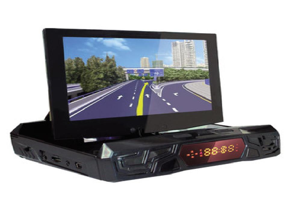 其它 途智rx6双屏汽车导航仪便携座式导航仪电子狗一体机 官方标配