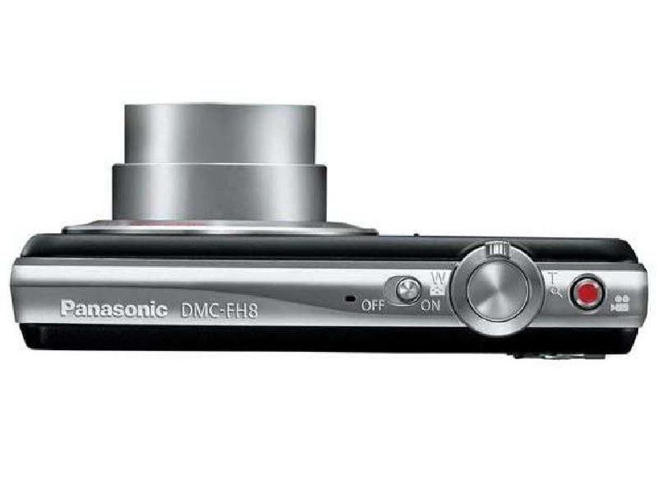 松下fh8 数码相机 黑色(1610万像素 3英寸液晶屏 5倍光学变焦 24mm