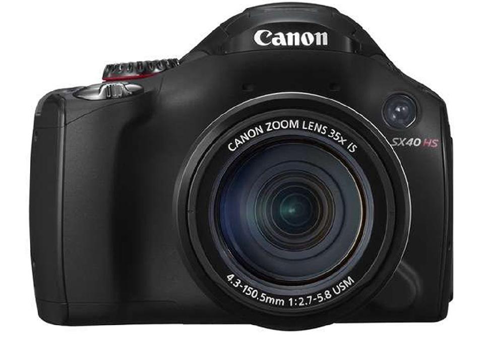 佳能sx40 hs 数码相机 黑色(1210万像素 2.