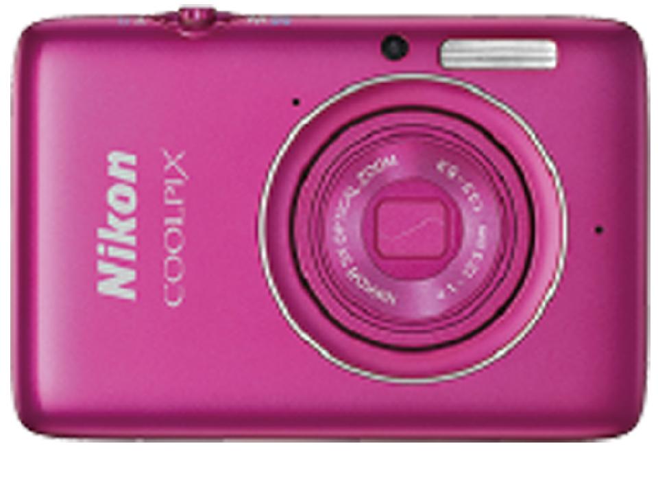 尼康s02 数码相机 粉色(1317万像素 2.