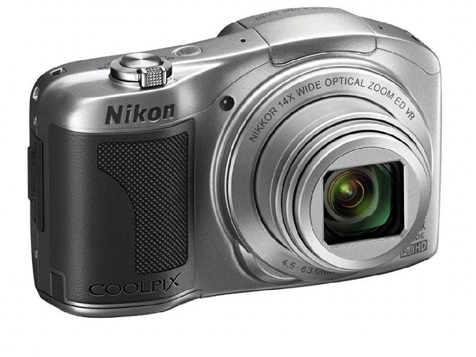 尼康l610 数码相机 银色(1602万像素 3英寸液晶屏 14倍光学变焦 25mm