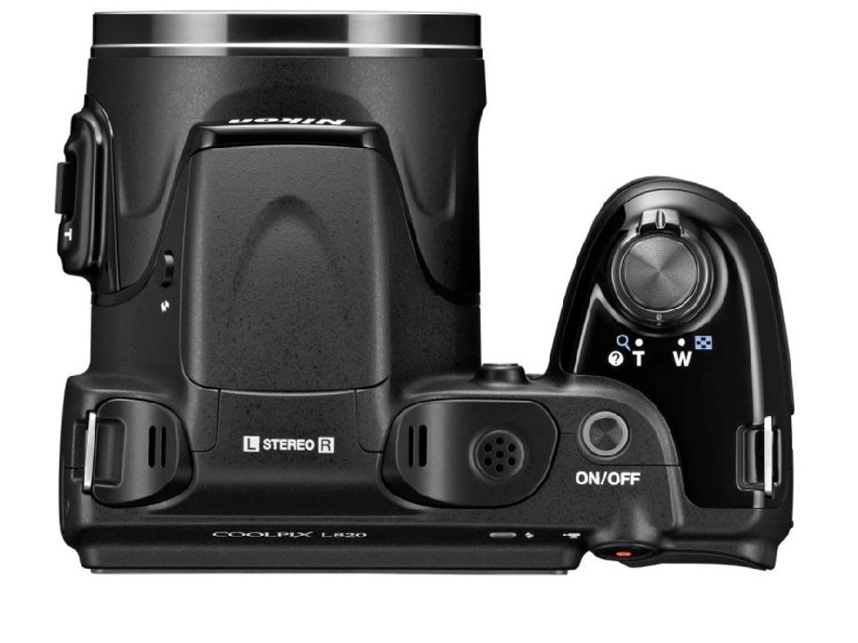 尼康l820 数码相机 黑色(1605万像素 3英寸液晶屏 30倍光学变焦 22.