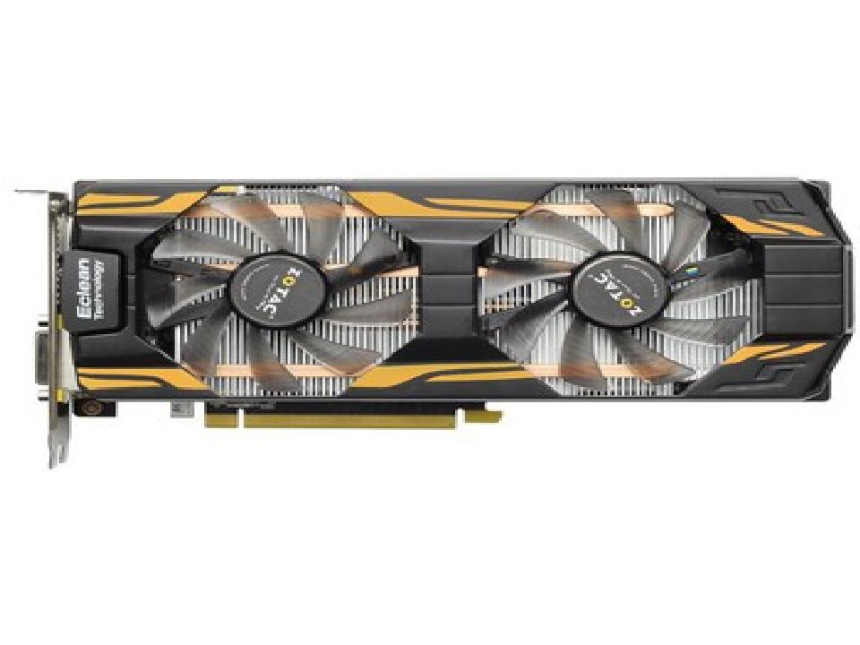 索泰(zotac)gtx760-2gd5霹雳版ha 1006-1072mhz8mhz 2g®b gdr5
