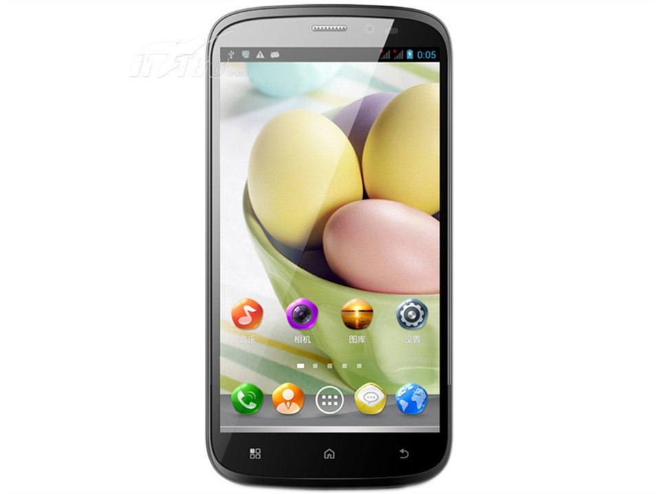 基伍f7 联通3g手机(黑色)wcdma/gsm双卡双待非合约机图片_it168触屏版