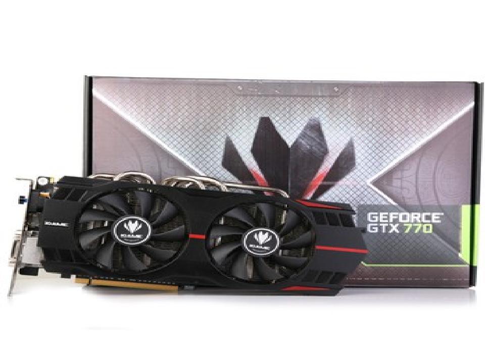 七彩虹 (colorful) igame770 烈焰战神u-2gd5 1110(boost:1163)mhz