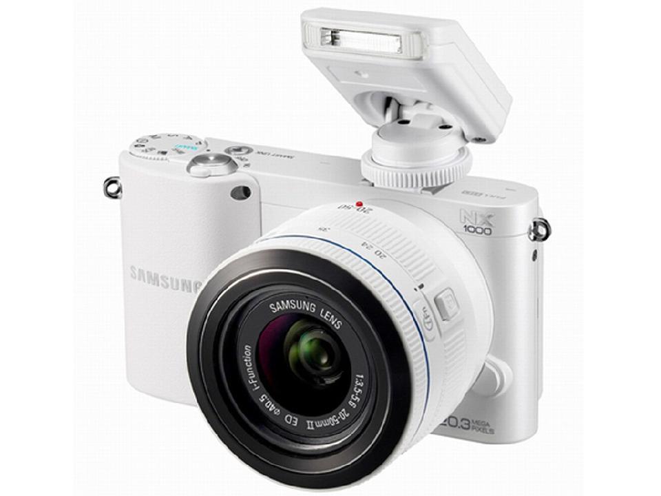 三星nx1000 微单套机 白色(i-fn 20-50mm f/3.5-5.